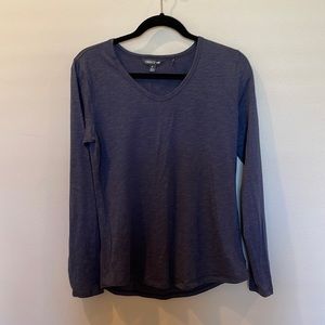 Toad & Co V-Neck Long-sleeved Tee, M